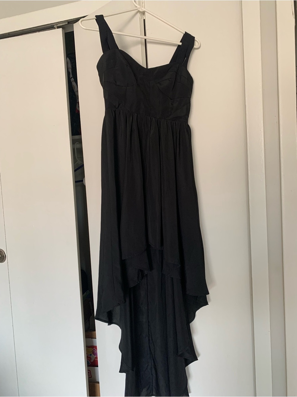 KEEPSAKE the Label Black High-Low Strappy Dress